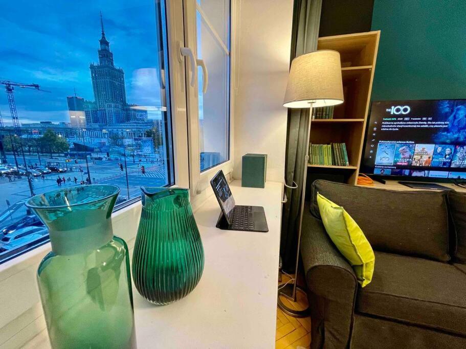 Super Square Metro X2 Fast Wifi 55'Tv Netflix Hbo Appletv+ Amazontv Lägenhet Warszawa Exteriör bild