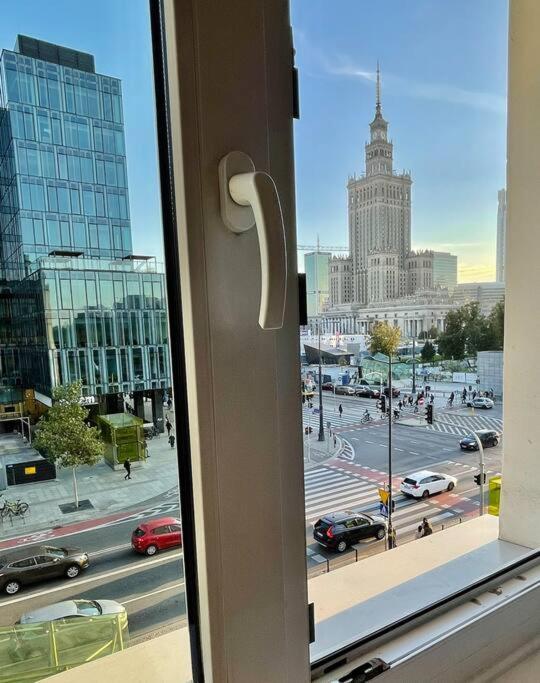 Super Square Metro X2 Fast Wifi 55'Tv Netflix Hbo Appletv+ Amazontv Lägenhet Warszawa Exteriör bild